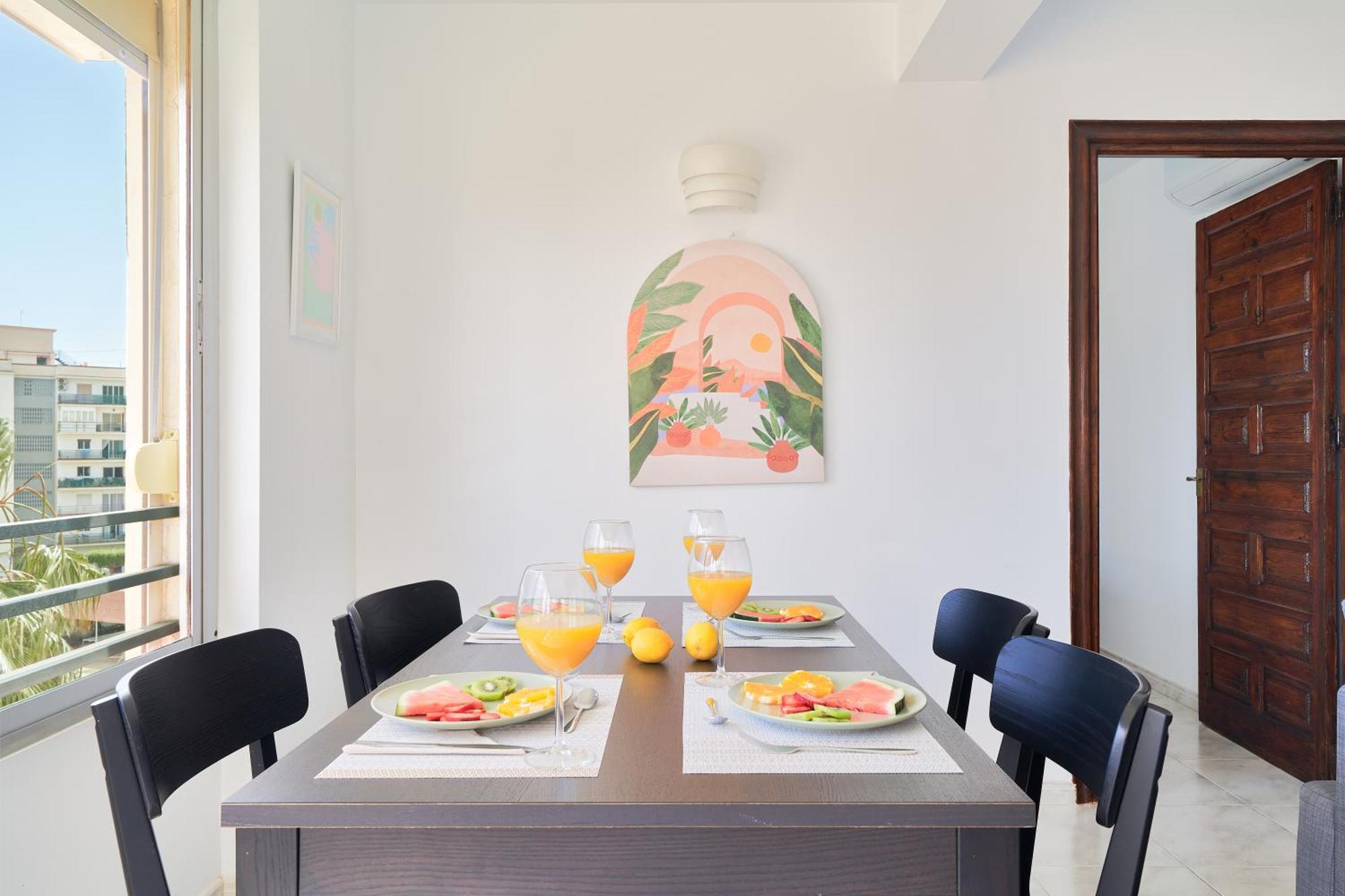 Weforyou Melisa House Near To The Beach 贝纳尔马德纳 外观 照片